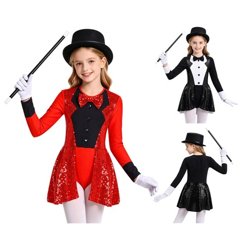 Girls tailcoat dresses - girls, with